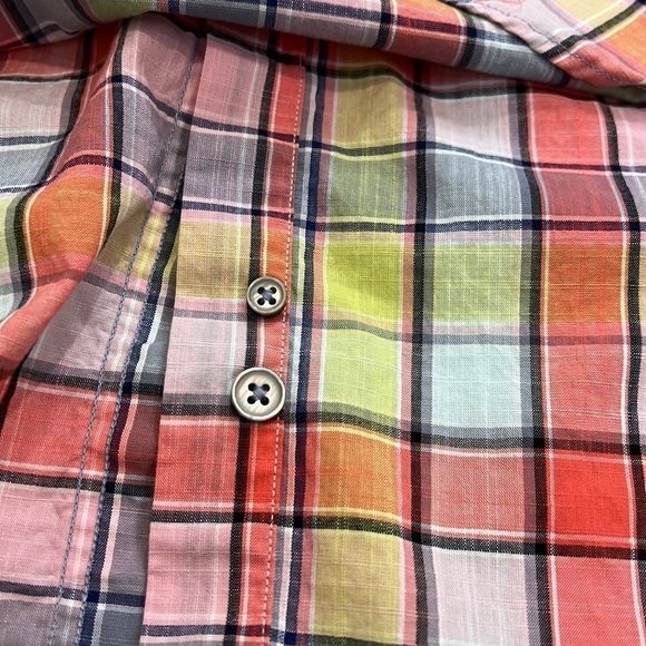 Nautica classic fit plaid shirt with front pocket size L - Picture 10 of 10